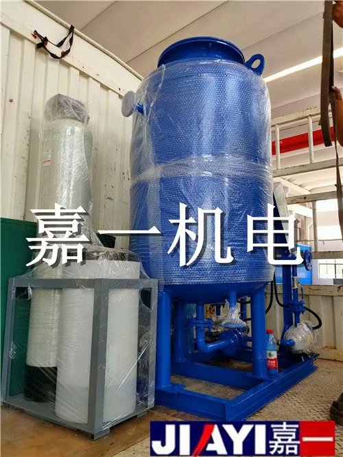金家壩客戶預定的穩壓膨脹器和全自動軟水器發貨啦！